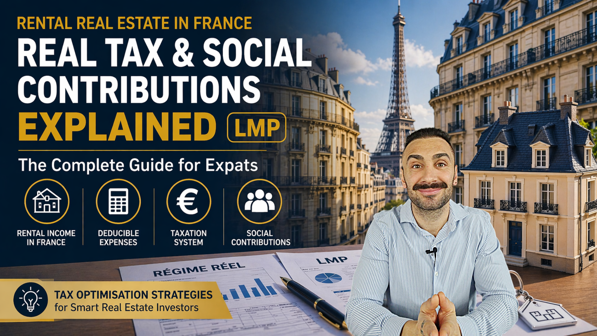 rental income LMP in France for expats